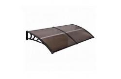 China Window Canopy Polycarbonate Shade Awning Supported By Dependable Width Balcony Bracket supplier
