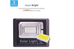 China 8000H 24V 100W Solar Flood Light Aluminum Solar Security Lamp supplier