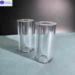 Polished Transparent Sapphire Tube KY Method Customized Size High Hardness High Wear Resistance for sale