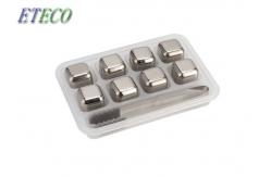 China Non Reactive Stainless Steel Ice Cubes Original Drinks Taste Retaining supplier