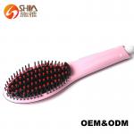 Hot Sale Digital LCD Electric Hair Straightening Comb Brush Professional Hair Straightener for sale