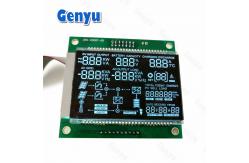 China Segmented VA LCD Display Black Panel White Backlight HT1623 COB+PIN Module supplier