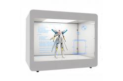 China Thin Publish Brightness Network Transparent Lcd Showcase Advertising Display supplier