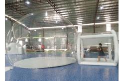 China Giant PVC Inflatable Bubble Tent Fire Prevention For Camping And Trade Show supplier