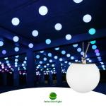 China Stage Lighting DMX512 Control RGB Pixel Hanging Ball LED Pixel Sphere Lights for sale
