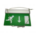 IP20 CE Approval Running Man Emergency Exit Signs 3 Hours Battery Operated for sale