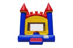 China Custom Jumping Bounce House Inflatable White Bouncy Castle For Kids supplier