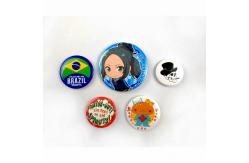 China Emblem / Lapel Pin Promotional Button Badge With Safety Pin For Marathon supplier