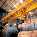 High Quality 16ton Electric Magnetic Double Girder Overhead Crane for sale