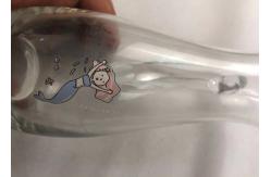 China Long Durability Wet Transfer Stickers For Glass / Custom Wine Glass Decals supplier