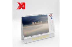 China 2019-2020 Desk Wall Calendar Beautiful Scenery Picture Design For Gift supplier