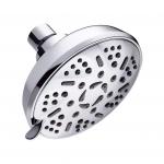 9 Spray 4.5 Inch Single Wall Mounted Shower Head Adjustable Ball Joint for sale