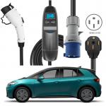 16A 32A Mode Level 2 AC EV Charger Fast Charging Station EVSE Portable Type 1 J1772 for sale