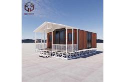 China Grade 8 Earthquake Resistance Luxury Prefabricated House with Customizable Roof Design supplier