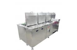 China Four Tank Ultrasonic Mold Cleaner 40KHZ Electrolytic Cleaning Machine For Molds supplier