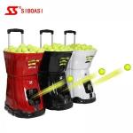 AC Power Tennis Ball Machine Launcher S3015 With External Battery  for sale