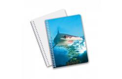 China School Stationery 3D Lenticular Advertising Custom Spiral Notebooks for Children Promotion Gift supplier