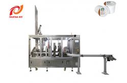 China Six Lanes Empty Kcup Coffee Capsule Filling Sealing Machine supplier