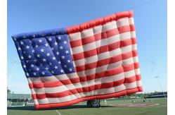 China Custom Large America Flag Helium Balloon For Parade supplier