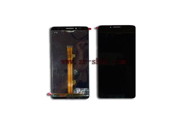 Black Cell Phone LCD Screen Replacement For Huawei Mate 7 Complete