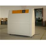 Steel Plate UV Aging Test Chamber , Lamp Fabric UV Accelerated Weathering Testing Machine