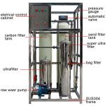 China 1000lph - 100000lph Water Purification System , Mineral Ro Water Purifier Plant for sale