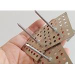 50mm Stainless Steel Perforated Insulation Fixing Pins For Attaching Insulation Materials for sale