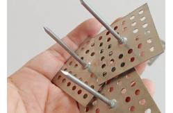 China 50mm Stainless Steel Perforated Insulation Fixing Pins For Attaching Insulation Materials supplier