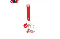 China Figure manufacturer OEM 3D Mini Sneaker Shoe Keychain Custom Your Own Design Toy supplier