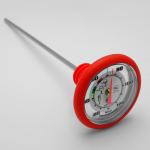 Portable Instant Read Bbq Thermometer , Kitchen Dial Thermometer ±1℃ Accuracy for sale