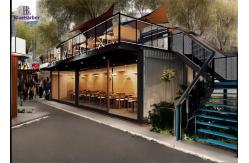 China Commercial Prefabricated Modular House Customized With Kitchen supplier