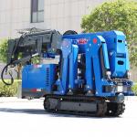 Commercial Blue Small Crawler Spider Crane 8000KG Easy Operation for sale