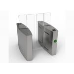 Anti Pinch Sliding Turnstile Gate Face Recognition BLDC Motor 550mm Passage for sale