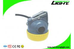 China 15000 lux 216lum LED Miner Headlamp Rechargeable IP68 Waterproof 16 Hrs Long Lasting supplier