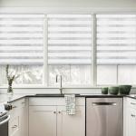 100% Polyester Semi Window Blackout Jacquard Zebra Replacement Fabric Roller Blinds Shades Shutters Sunscreen Zebra Fabric for sale