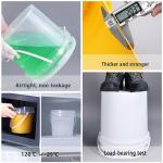 Convenient Package 1L Empty Container Jar with Silk Screen and Heat Transfer Printing