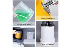 China Convenient Package 1L Empty Container Jar with Silk Screen and Heat Transfer Printing supplier