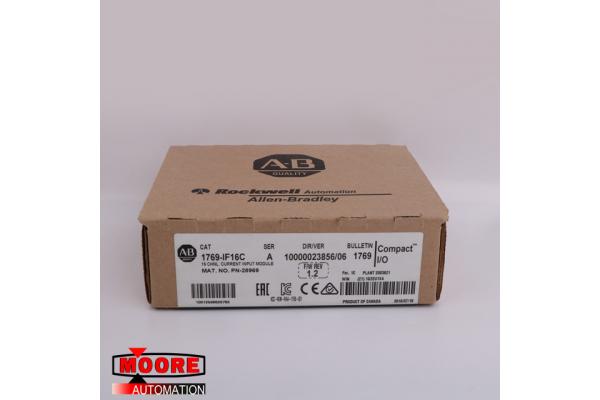 1769-IF16C 1769IF16C Allen Bradley AB CompactLogix 16 Pt A/I Current Module
