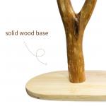 Cat Tree Unique Design Natural Wood Cat Tower Easy Climbing Small  cat