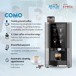 Touch Screen Bean To Cup Coffee Vending Machine For Office