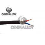ANSI Thermocouple Cable Type K 2 X 24 AWG PTFE Cover With Internal Stainless Steel for sale