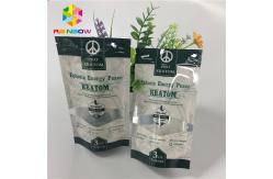 China Resealable Smell Proof Mylar  Stand Up Pouches With Window supplier