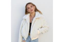 China Wholesale New 2018 fashion women turn-down collar winter warm woolen coats (C18723) supplier