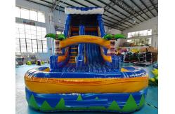 China 0.55mm PVC Inflatable Pool Water Slide Playground Jump Bouncer supplier