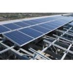 Galvanized Solar Panel Mounting Structure , Aluminium Solar Mounting Structure for sale