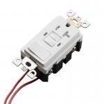 Kitchen Or Washing Room Applied GFCI Socket 20A With Light Switch