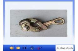China Transmission Line 25-50 MM2 Earth Wire Rope Clips 1 Ton Single Cam supplier