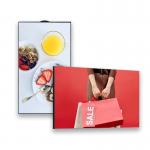 Shop Window LCD Display Advertising High Brightness 2500nits Sunlight Readable LCD Screen for sale