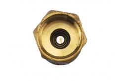 China 1/4'' Nominal Brass compressed air quick release coupling Pneumatic Quick Coupling supplier