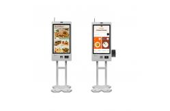 China Restaurant Self Ordering Kiosk with Card Reader Thermal Printer supplier